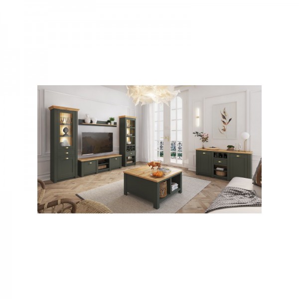 Conjunto de muebles de salón 1596-2086 roble - 389MZA2114
