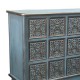 Mueble auxiliar azul con cajones Raika