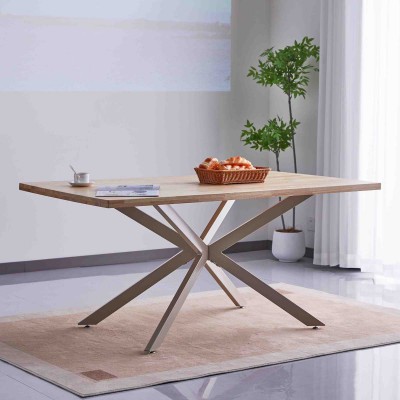 Mesa comedor madera fija 160x90 cm Mateo