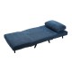 Sillón cama 1 plaza beig o azul Noia