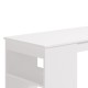 Mesa cocina alta blanca 120x50 cm Alzira