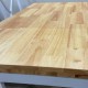 Mesa cocina madera y blanco 110x70cm Luke