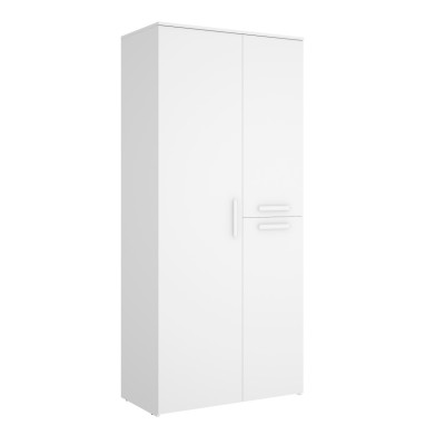 Armario blanco 3 puertas 90 cm Kela